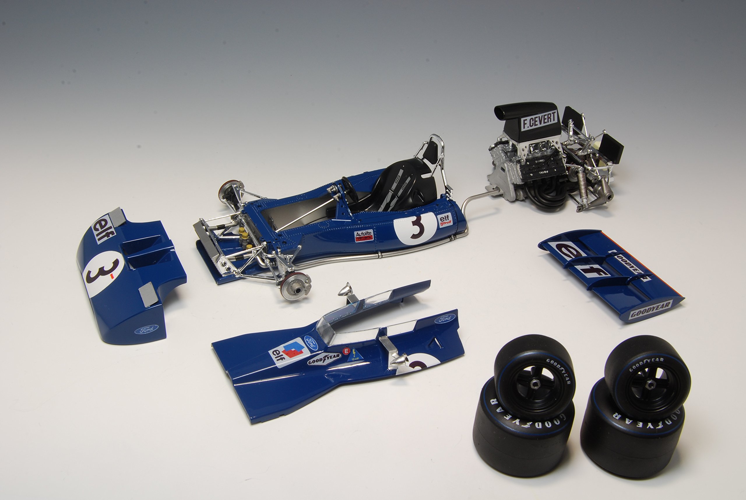 Ebbro 1/20 Tyrrell 002 British GP 1971 Model Car Kit : Amazon.ca
